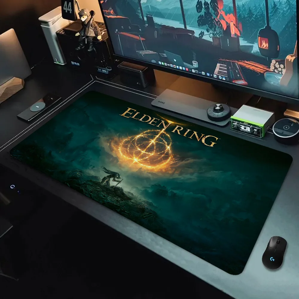 Eldens RingS Computer Desk Mat Mouse Pad Office Accessories for Desk Setup Accessories Mousepad Gamer PC Gamer Cabinet Mats