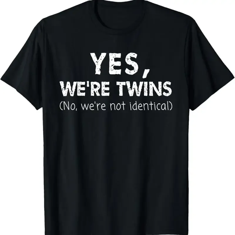Twin Matching Brother Sister Twins Siblings Fraternal T Shirt