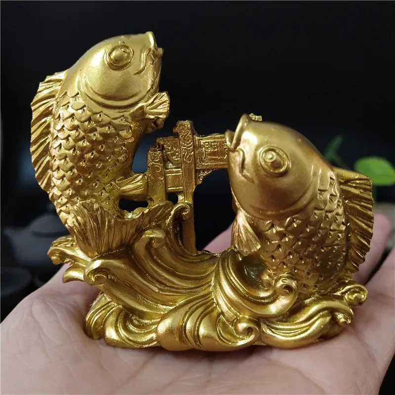 

Chinese Feng Shui Buddha Statues Hand Carved Sculpture Animals Fish Figurines Crafts Ornaments Home Decoration Accessories