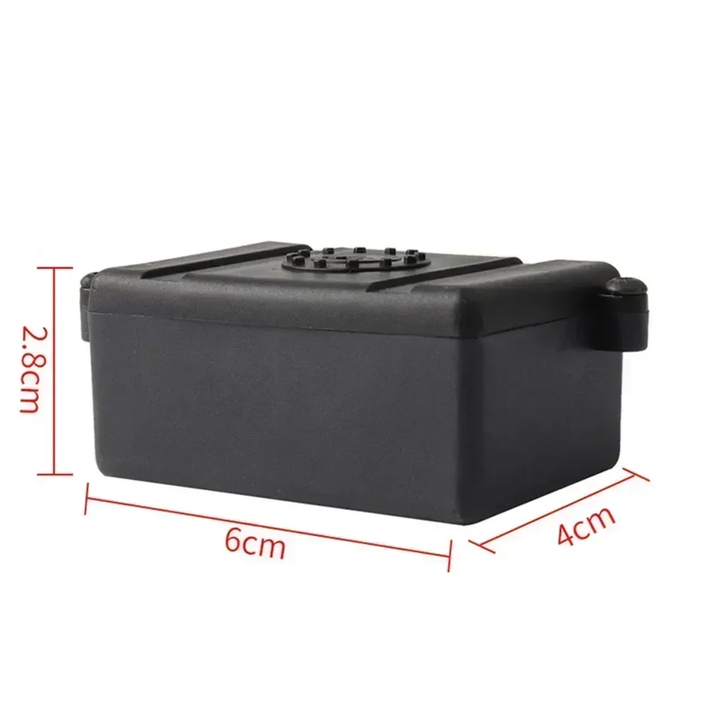 Empfänger Box RC Auto Radio Box Dekoration Werkzeug Kunststoff ESC Für 1/10 RC Rock Crawler Auto Axial SCX10 RC4WD D90 D110 D130