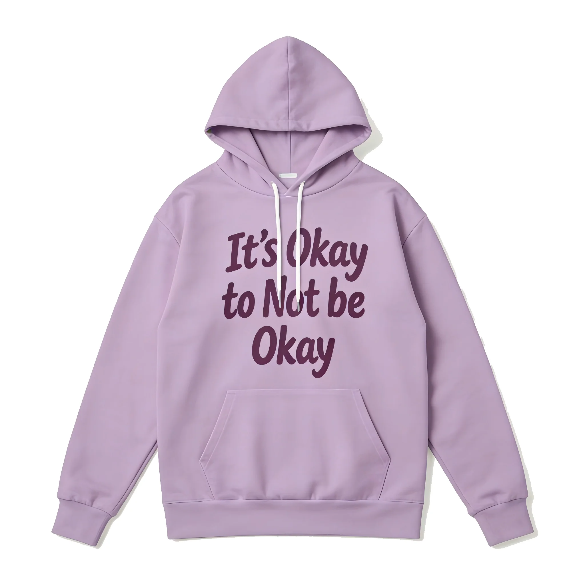 Best Anti-Anxiety Hooded Sweatshirt|Comfortable and snug fit|relieve stress|express one's feeling|lavender color|