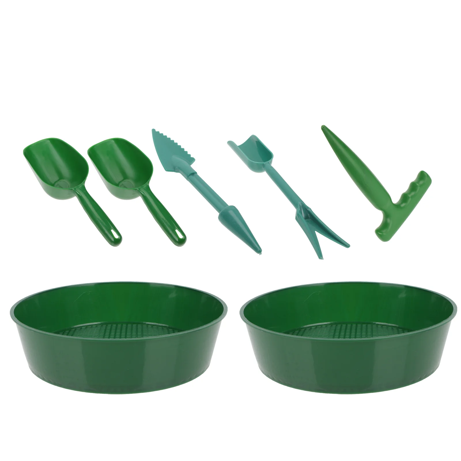 Garden Riddle Sieve Beach Accessories for Tool Hand Tools Succulents Fine Green