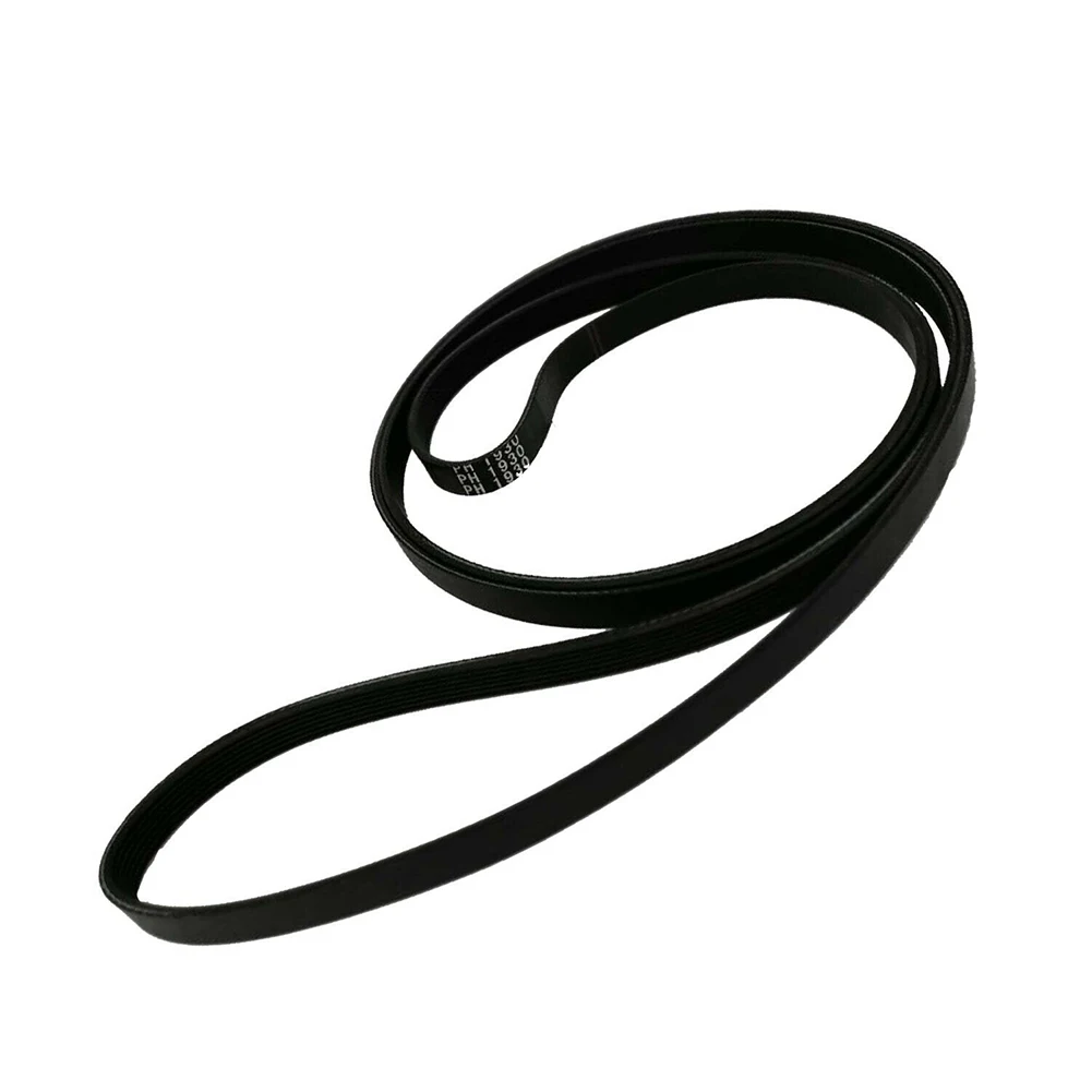 Trumble Washing Machine Rear Drum Drive Belt Reliable and Long Lasting Black For 0198300011 For 0198300011 7PH1930