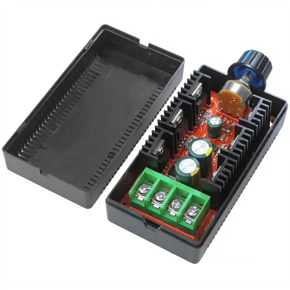 Electronic Motor Governor 9V 50V 2000W Power Regulator For Kemeixing Brush Motor Speed Control With External Knob
