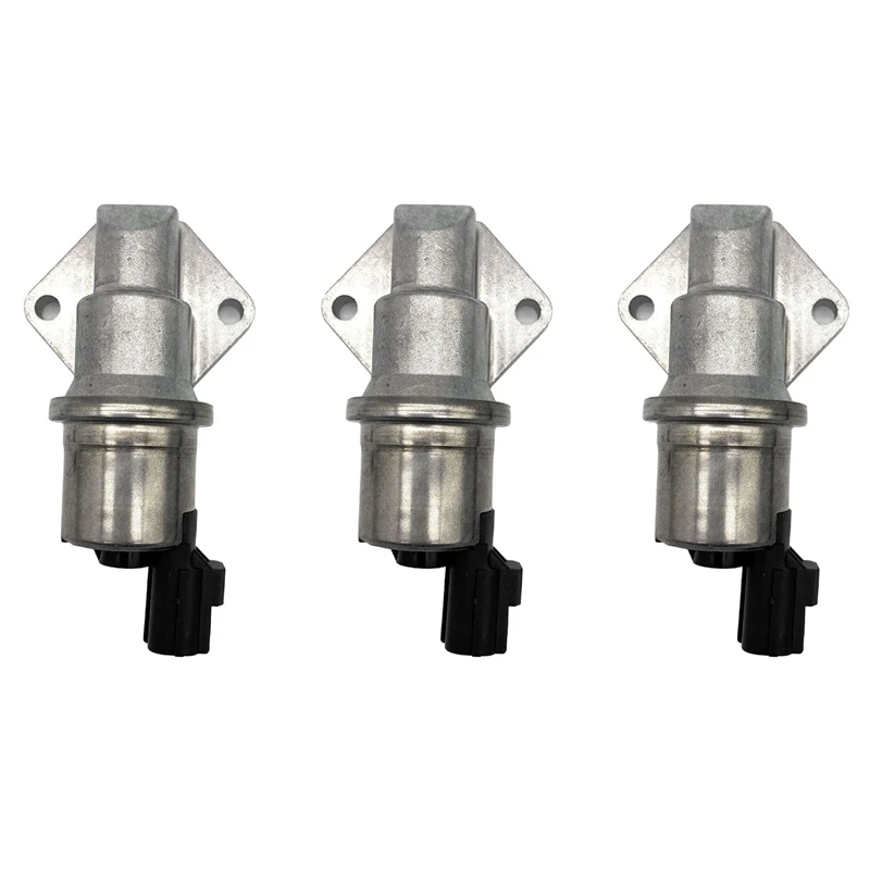 3X Idle Air Control Valve 1S7Z-9F715-CA 1S7E-9F715-CA For Ford Grand Marquis Mondeo 2001-2007 For Mazda Mpv 2001