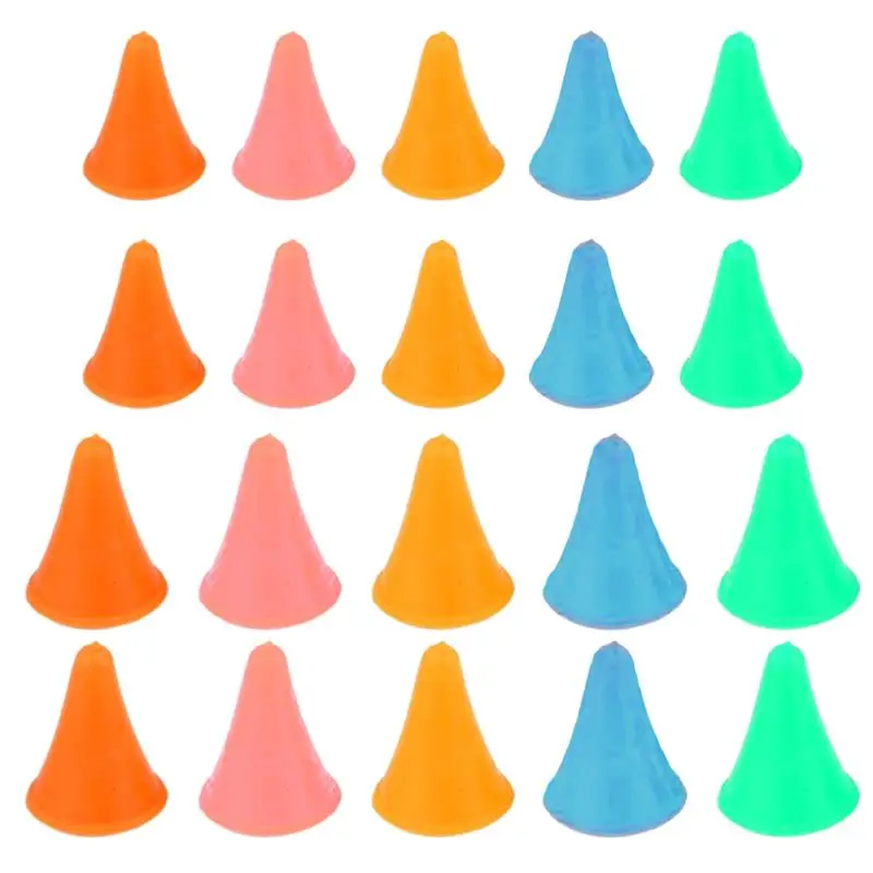 

40pcs Needle Point Stoppers Colorful Needles Point Protectors Needle Tip Stoppers Knit Needle Tip Covers