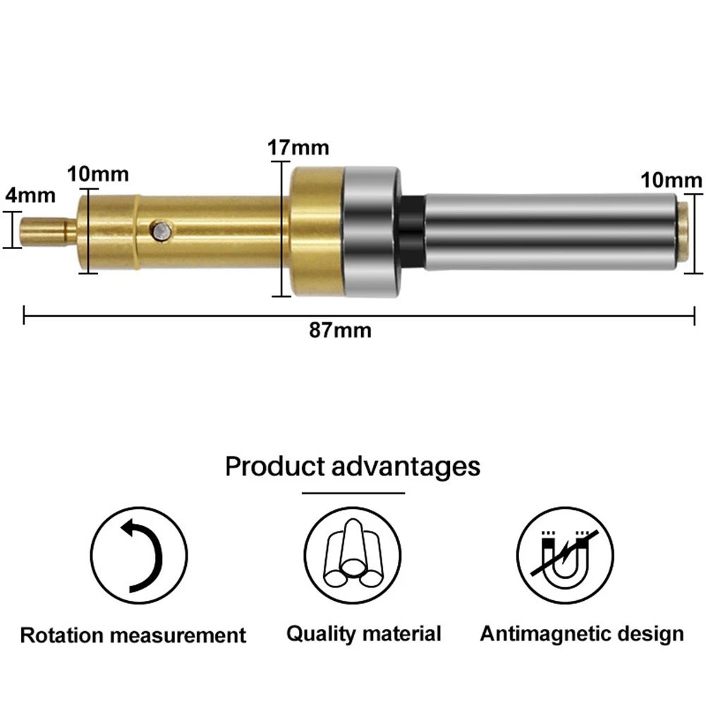 Precision Titanium Non-Magnetic Mechanical Edge Finder Center Finder Touch Point Sensor for CNC Machine