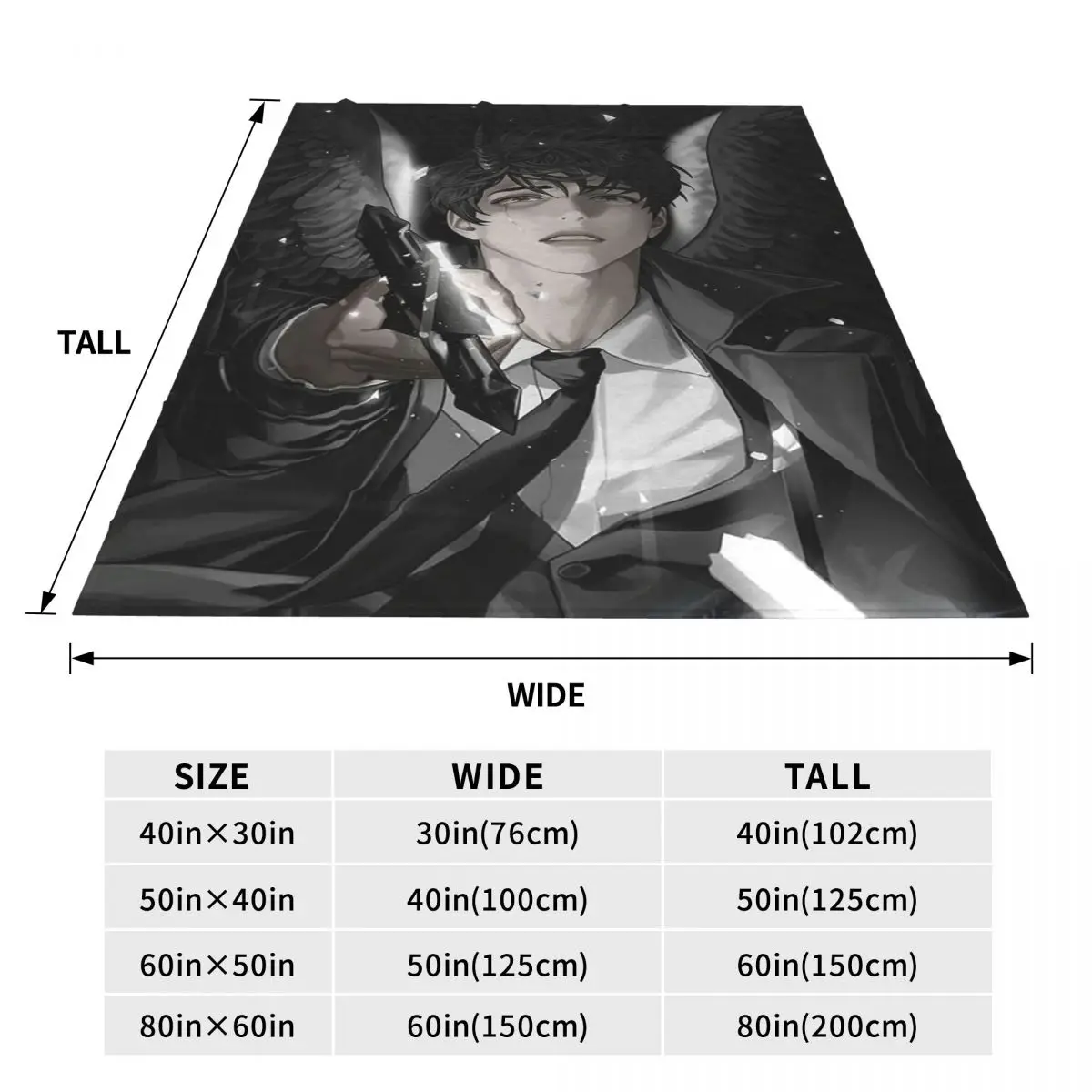 Omniscient Readers Viewpoint Kim Dokja Anime  Blankets Soft Warm Flannel Throw Blanket Bedding for Bed Travel Home Sofa