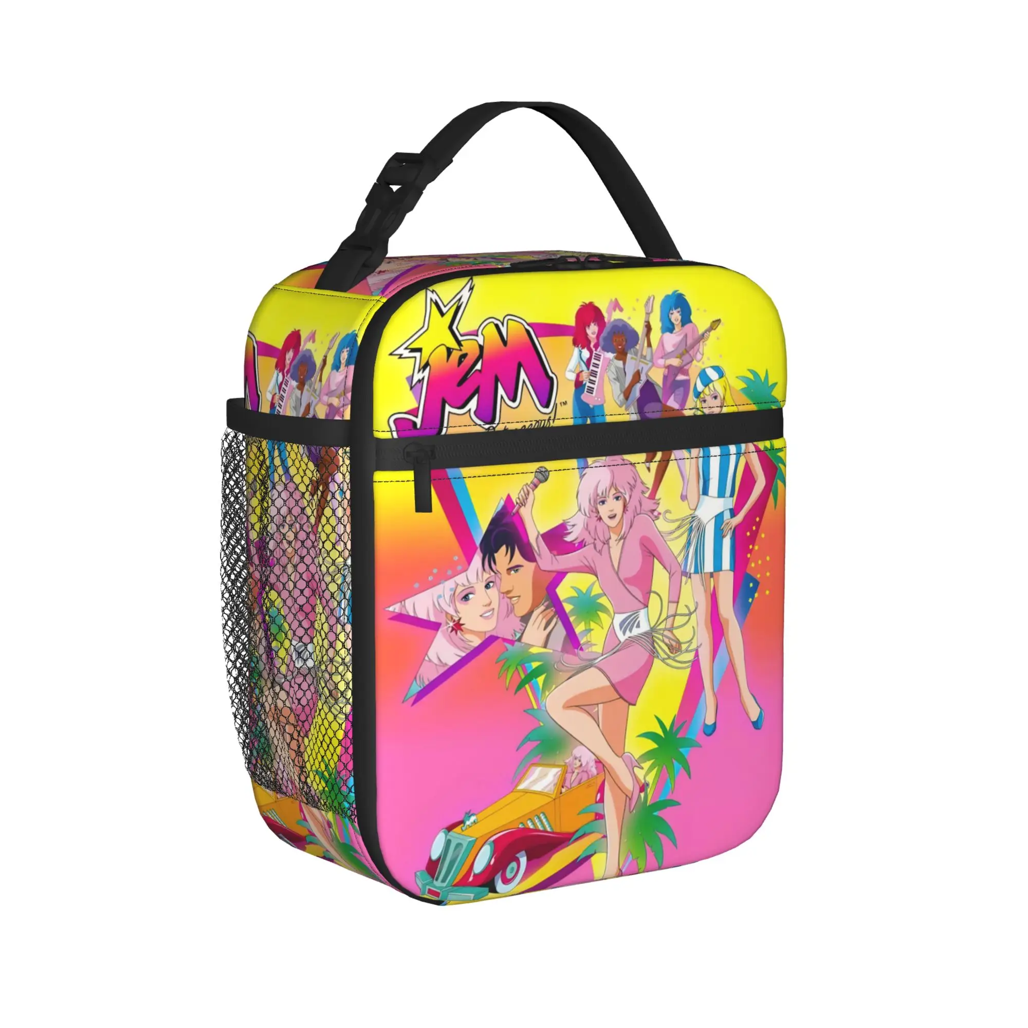 Insulated Lunch Bag Jem And The Holograms Accessories  Lunch Food Box New Arrival Cooler Thermal Lunch Box For Picnic