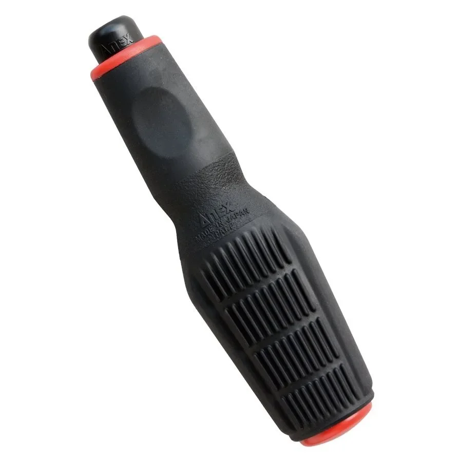 ANEX 1/4'' Non-slip Screwdriver Handle, 124mm Length Grip, Japan Hand Tool, NO.3970-H view 4