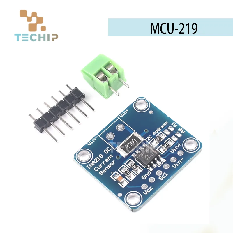 5-10 шт. MCU-219 INA219 I2C интерфейсы двунаправленный модуль датчика тока/мониторинга мощности Zero-Drift