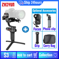 Zhiyun WEEBILL S 3-Axis Gimbal Stabilizer for Mirrorless and DSLR Camera Sony A7 III A6000 Nikon Panasonic GH5 Canon 5D Mark IV