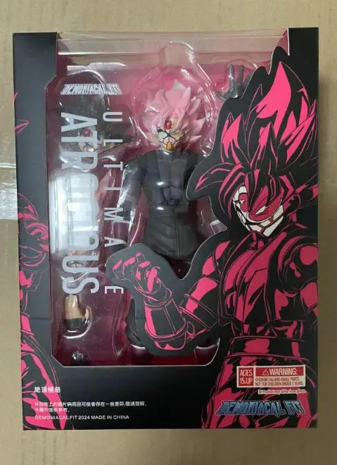 Original Dragon Ball Z S.H.Figuarts Demoniacal Fit Shf Ultimate Atrocious Black Goku Zamasu Anime Action Figures Model Toys Gift