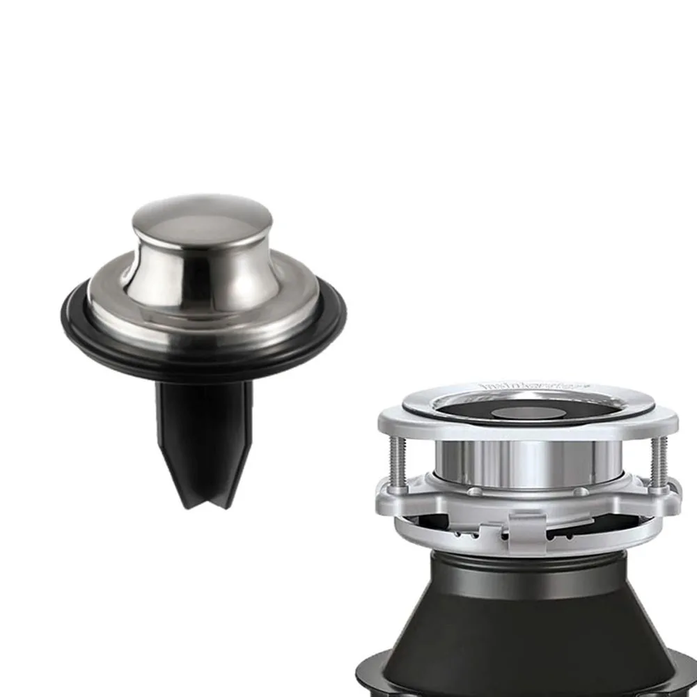 

1PC Stainless Steel Sink Garbage Disposer 85mm Kitchen Bathroom Sink Garbage Disposer, Multifunctional Water Dispensers Parts