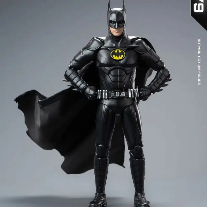 

Fondjoy 1/9 2023 Keaton Batman Action Figure Collectible Trendy Toy Statue Desktop Ornament Doll Model Kit Boy Fans Gift