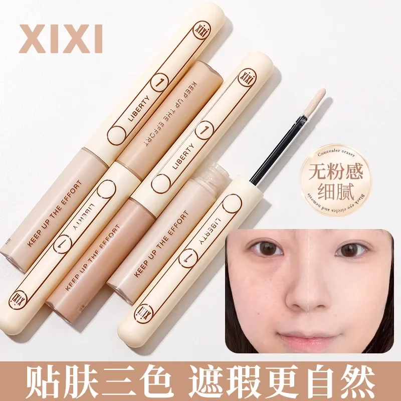 xixi Popsicle Correcting Concealer Covers Facial Spots, Acne Marks, Dark Circles and Tear Troughs