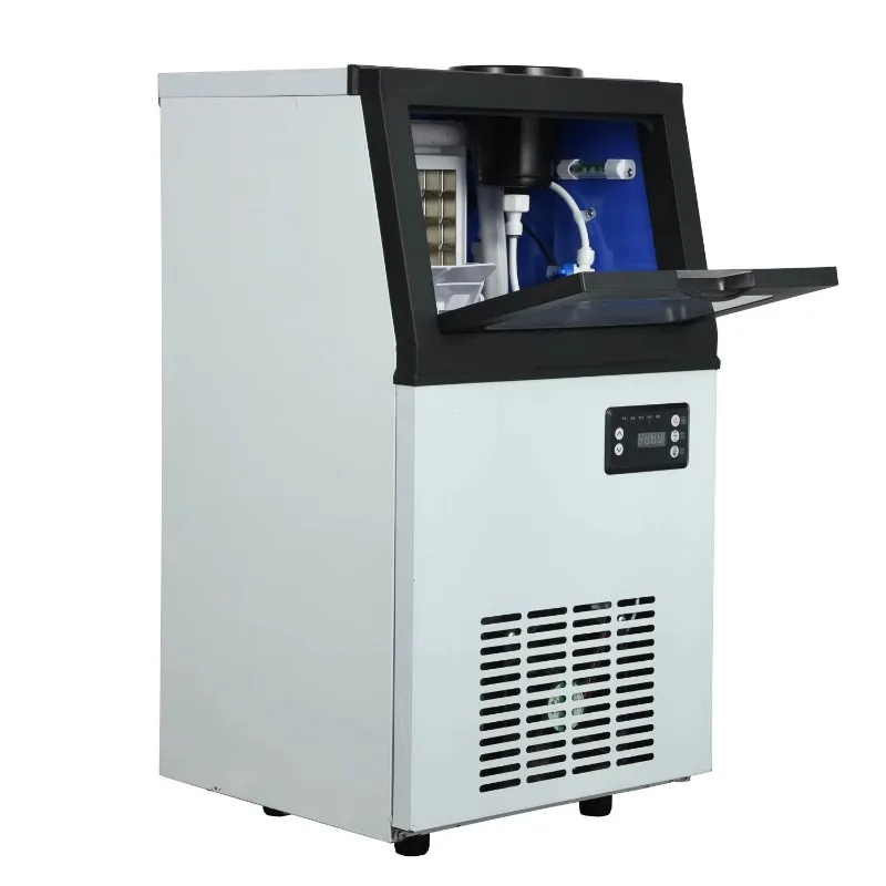 

35kg 190W Ice Cube Machine Commercial Air-Cooled Automatic Ice Maker Machine
