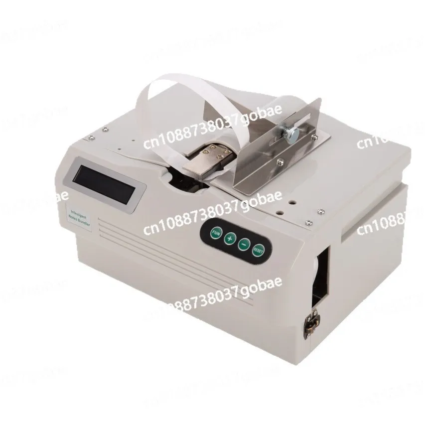 

220V/110V Banknote Tying machine Intelligent Induction Strapping machine Hot Melt Paper Belt Binding Machine