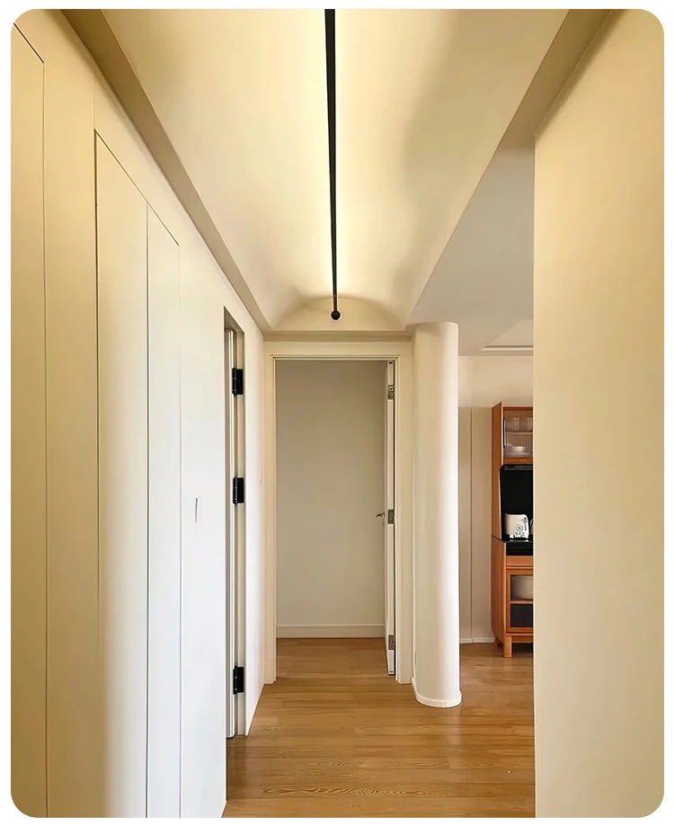 

3m/4m/5m/6m New Design Hot-selling Stainless Creative Flexible Hard Light Strip Anti-glare Design LED Linear Light Skyline Light
