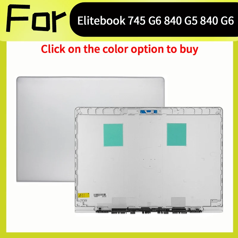 

Новый серебристый аксессуар для ноутбука L62729-001 для Elitebook 745 G6 840 G5 840 G6, крышка ЖК-дисплея, задняя крышка, верхняя часть
