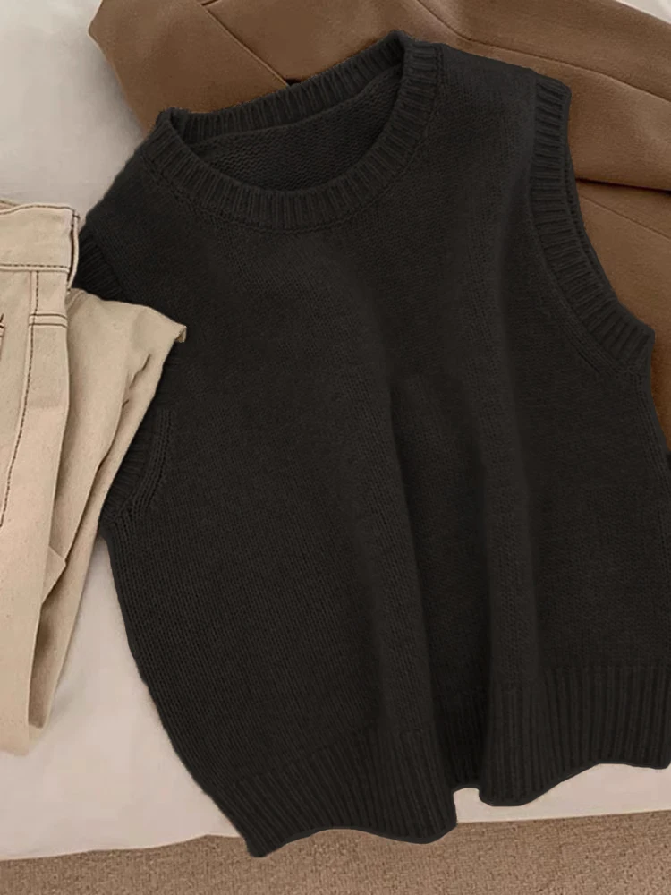 Lâche ort Svel tricoté gilet femmes paresseux Sle ay pull gilet coréen automne hiver superposition Faion vêtements intérieurs
