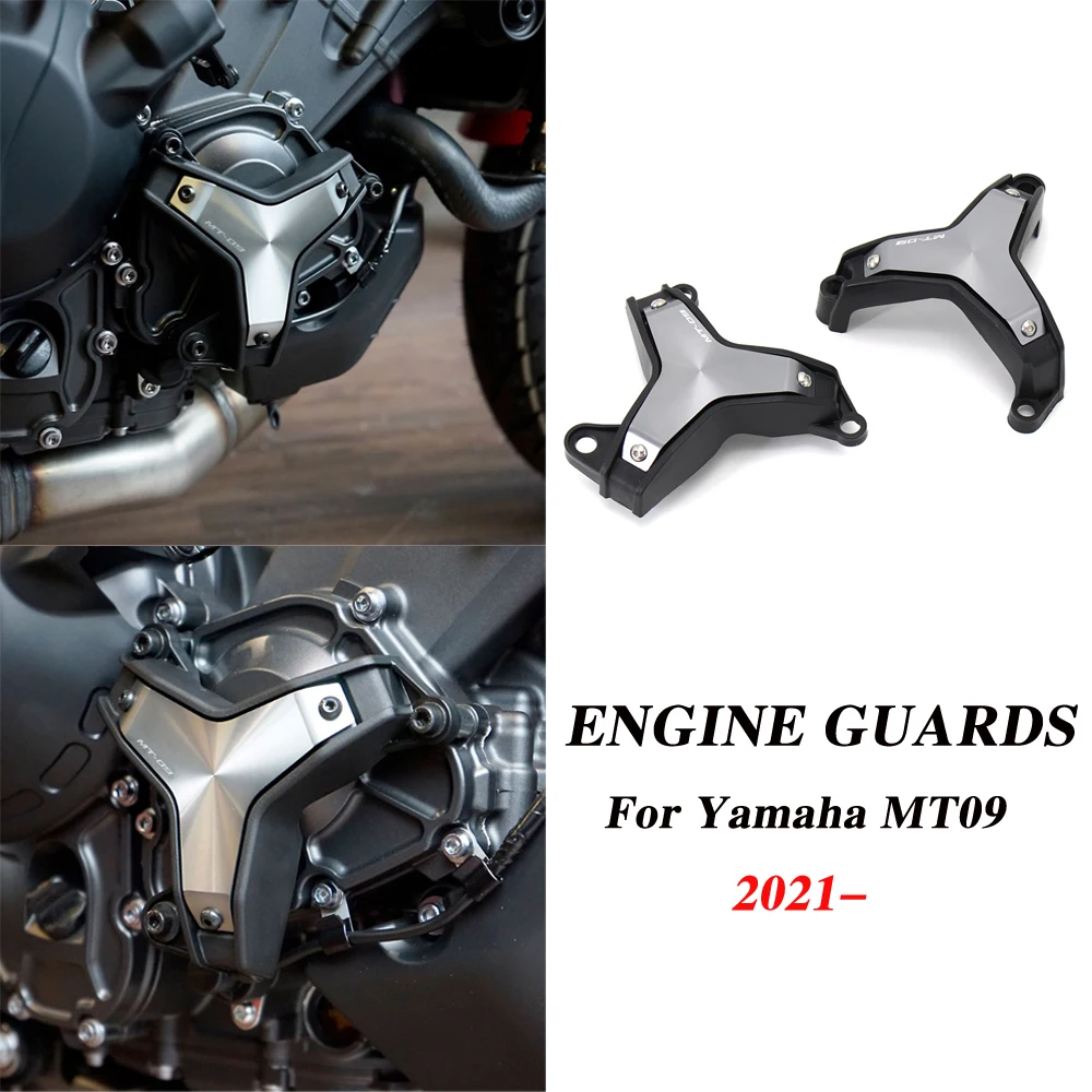 

For Yamaha MT-09 MT09 Tracer 9 GT 2021 - Motorcycle CP3 engine protectors Frame Sliders Anti Crash Crash Pad Falling Protection