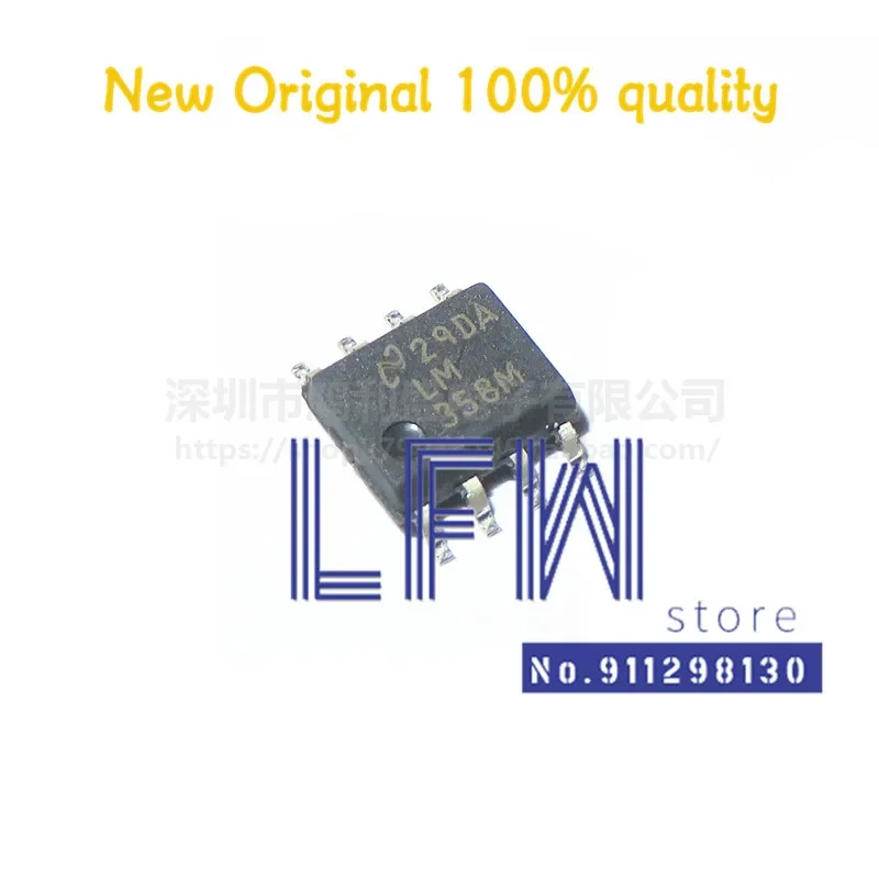 10pcs/lot LM358MX LM358M LM358 358M SOP8 Chipset 100% New&Original In Stock