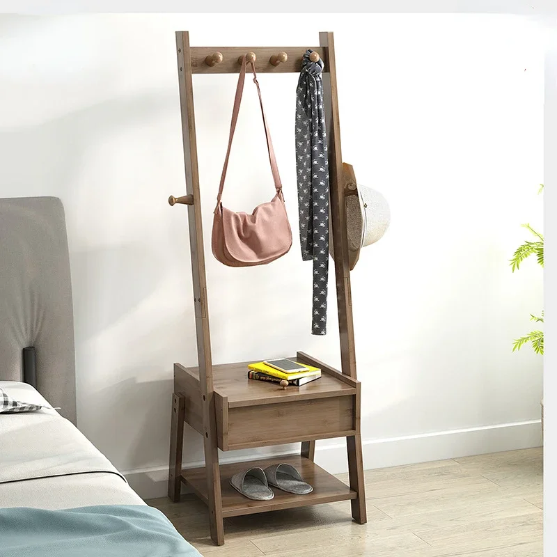 

Creative Solid Wood Coat Rack Falls To The Wall Clothes Rack Corner Hanger Bedroom Wall Coat Rack Clothes Hanger Stand