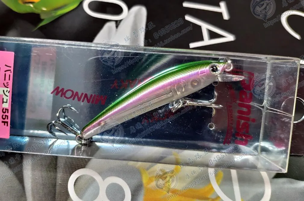 Japan Smith Panish 55 Fishman Floating Floating Suspended Mino 2.4g 2.7g Micro-Lua Bait Pout