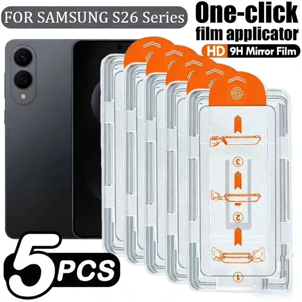 

2-5Pcs Screen Protector For Samsung S26 Ultra S25 Edge S24 S23 S22 A56 A55 A36 A35 A26 A25 A07 A17 Tempered Glass