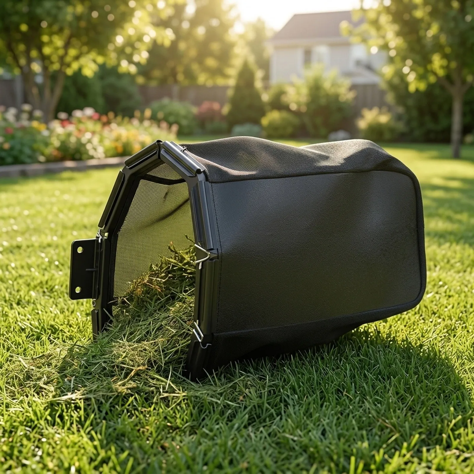 For Craftsman Walk Behind Mower Grass Bag Model 96404154A Designed for Efficient Collection of Grass Clippings