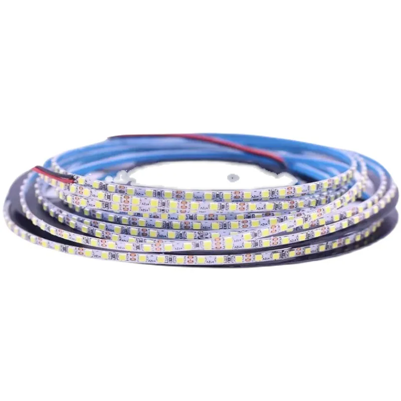 5m Slim Narrow 3mm 4mm 5mm 8mm LED Strip  LED Soft Flexible Light SMD 2216 2025 2835 3000k Natural White 4000k White 6000k  12V