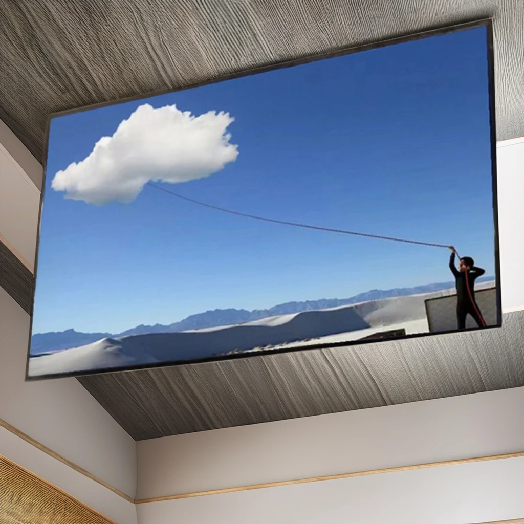 Electric 0-90 Degree Ceiling Lift Stand Retractable Flip-Up Hidden Mount for LCD/LED TVs Flip-Up TV Lift TV Mounts