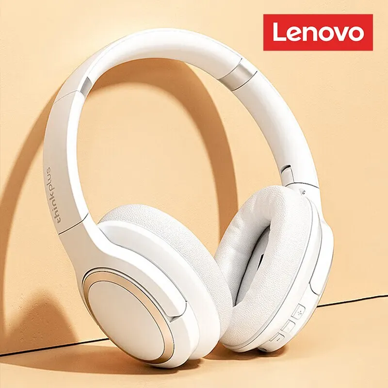 Oryginalne słuchawki sportowe Lenovo TH40 Stereo bezprzewodowe słuchawki Bluetooth HIFI dźwięk gamingowy zestaw słuchawkowy z mikrofonem słuchawki 400mAh