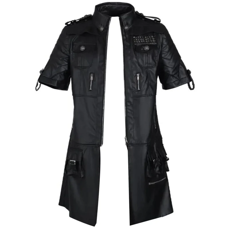 

25COSnime Outfit XV Cosplay Noctis Lucis Caelum Costume Uniform Leather Costume Halloween Christmas Outfit Cuustom