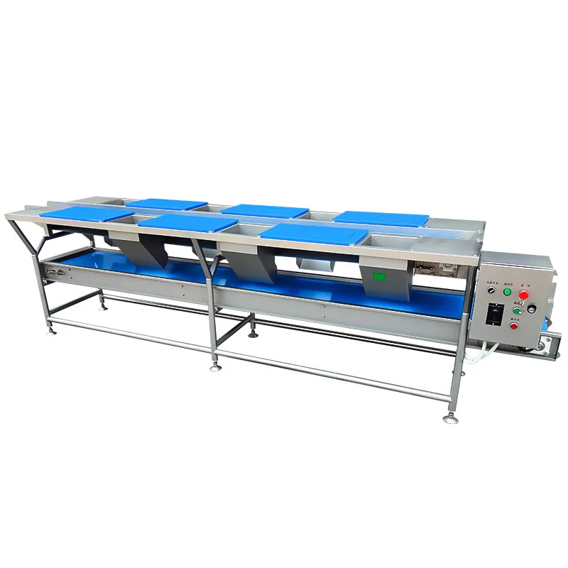 Workstation workbench Kitchen vegetable selection platform Vegetable cleaning line sorting table Manual cutting table