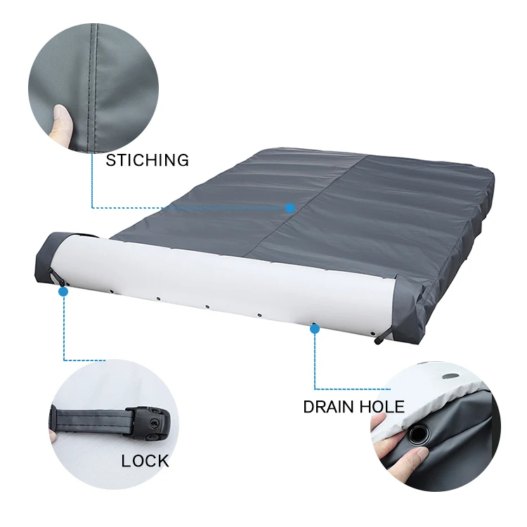 New Modern Design XPE Foam Tarpaulin Insulated Cover for Outdoor Swimming Spa Hot Tub Head Bath Tank