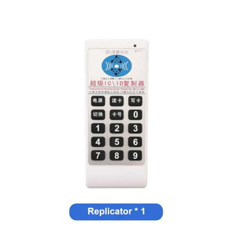 Pembaca kartu pintar RFID genggam UID Tag Writer Key Copier IC ID Duplicator frekuensi Programmer