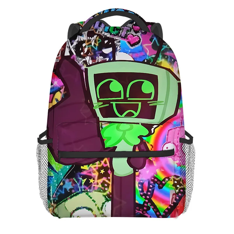 

Cartoon Popular Funny Dandy's world student Bookbag Notebook Backpacks 3D Printed Oxford Waterproof Boys/Girls Travel Backpacks