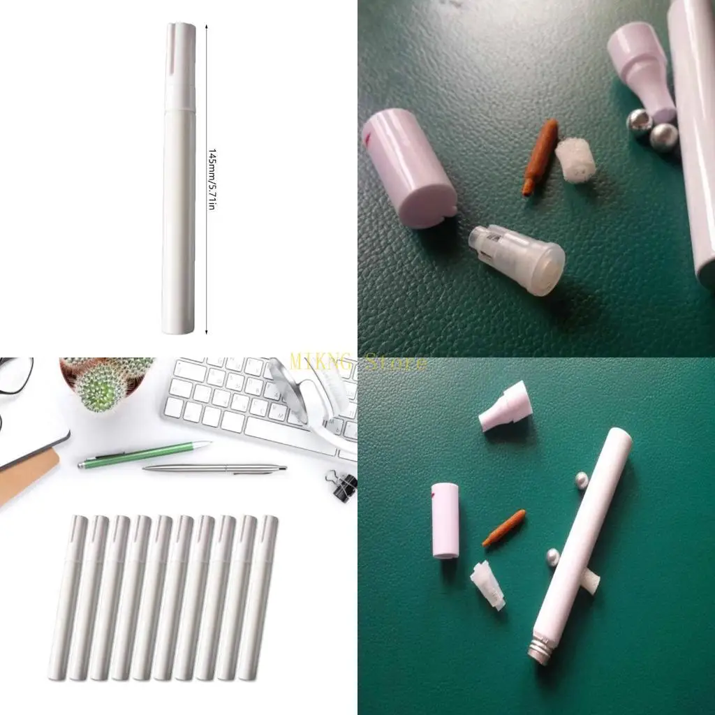 

10x/Set 3.0mm Empty Marker Refillable Marker Pen Empty Refills Paint Marker best sale