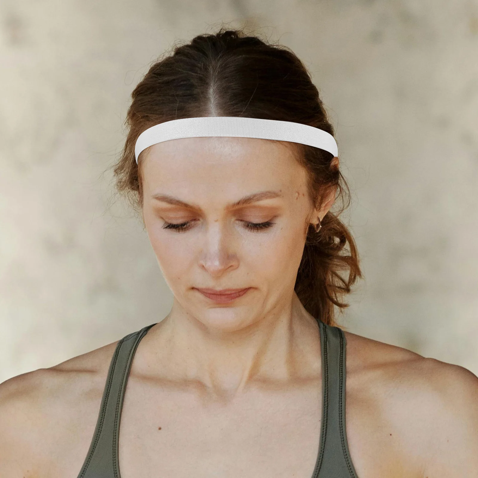 Sports Sweatband Headband for Women Lightweight Comfortable Stretchy Gym Headband Quick Dry Hair Accessory for Workout