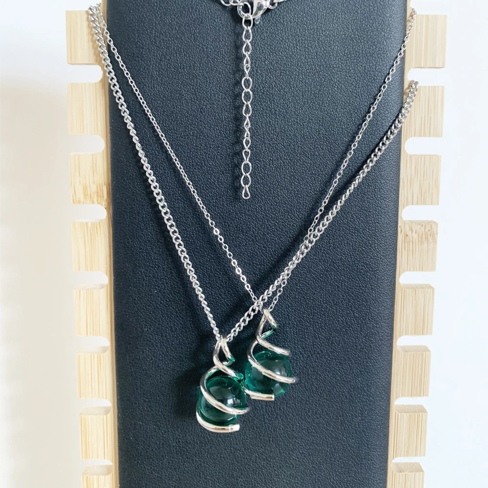 Sage Healing Orb Necklace, Jewelry For Women, Fashion Gamer Accessories, Valorant Inspired, Silver Plated, Sage Necklace, Gift