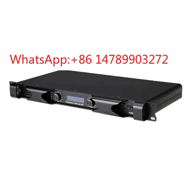 

1U Dual Channel Amplifier Home Stage Audio For Video Lighting System