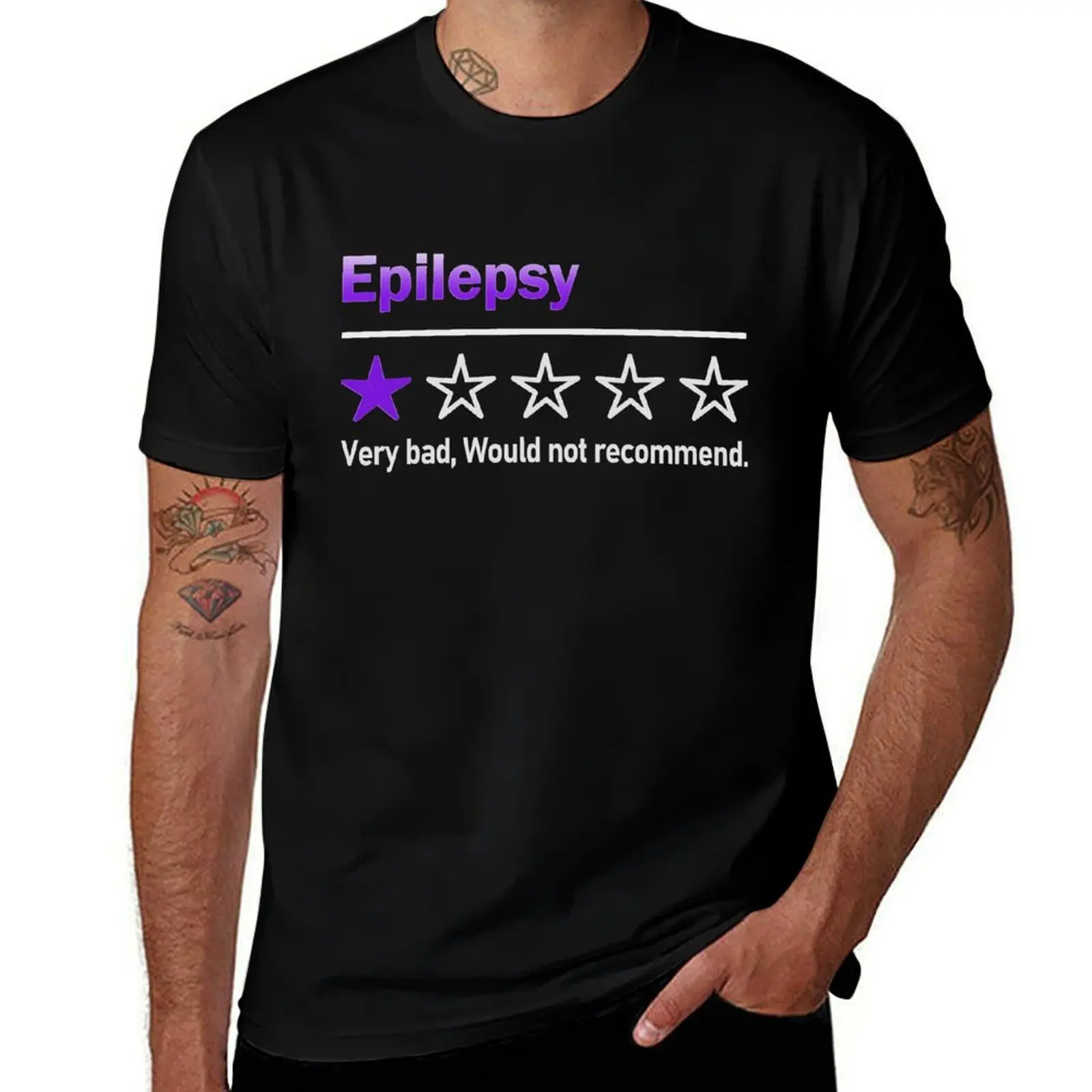 

Epilepsy (1 STAR) VERY BAD, WOULD NOT RECOMMEND T-Shirt Big and Tall Gym T-Shirt