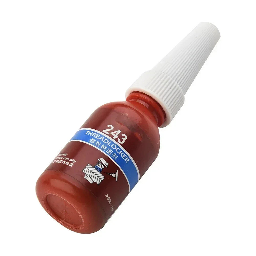 10ml de resistência média threadlocker azul threadlocker adesivo 243 adesivo anaeróbico selador cola selantes de linha