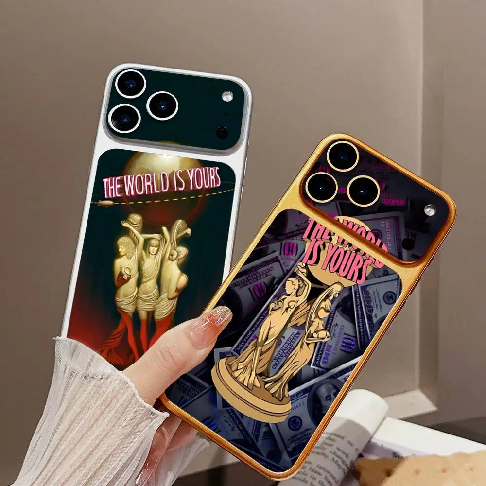 Underworld Tv S-Scarface Crime Movies Anti-Scratch Back Decal Protective Wrap Skin For IPhone 17 Pro 17 Pro Max