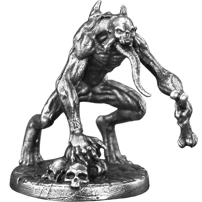 โลหะ Ghostly Ghouls ทหารรุ่น Action Figures เกมกระดานชิ้นภายในรถ Miniature เครื่องประดับอุปกรณ์เสริมของเล่นเด็กของขวัญ