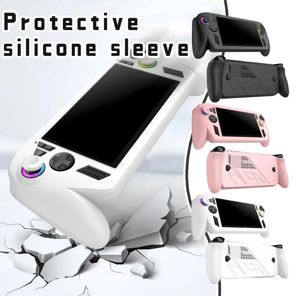 Специальный силиконовый защитный чехол для портативного телефона ASUS ROG Ally X, сильная амортизация и 360° °   Аксессуары для бесшовного фитинга