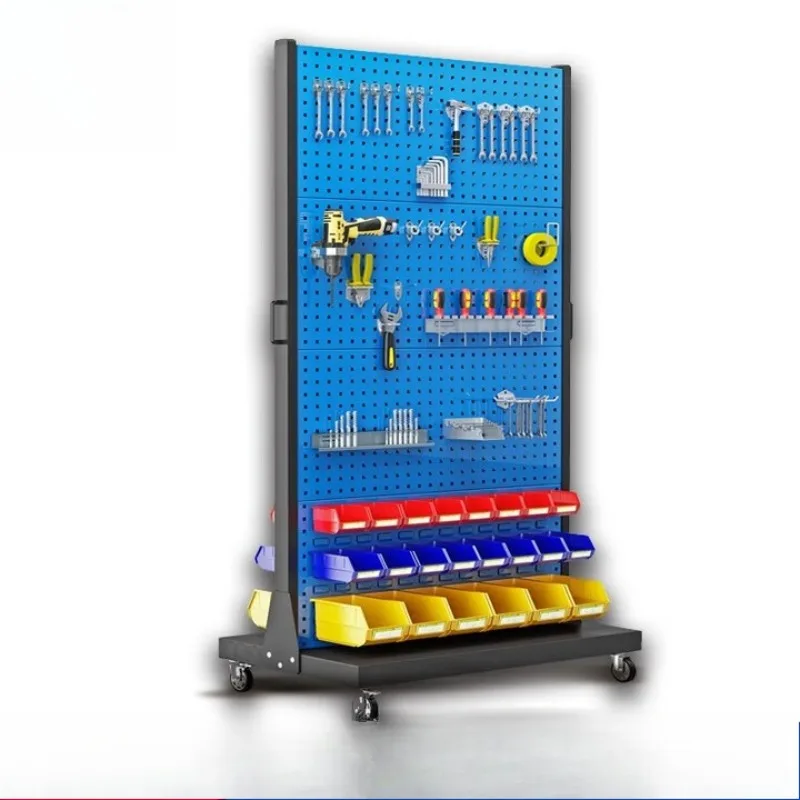 

Square hole tool rack, hanger rack, storage hole plate, display rack, mobile hanger, tool rack.