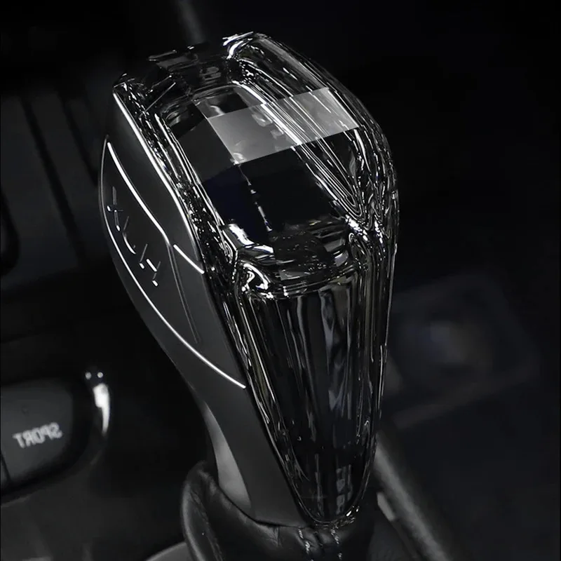 Crystal Gear Shift Knob Lever Gearbox Handle With LED Light For Chevrolet Equinox BLRZER Malibu XL Seeker BLRZER Trailblazer